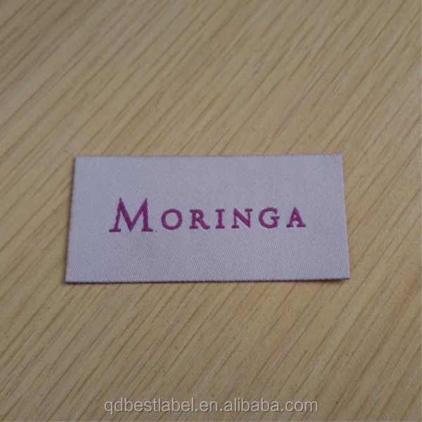 
Factory Price Custom Logo Woven Label With Glue 