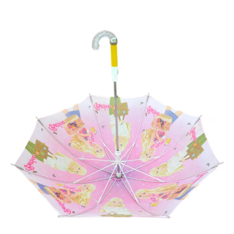 Fashion Lovely Handle LED Light Up Kids Umbrella