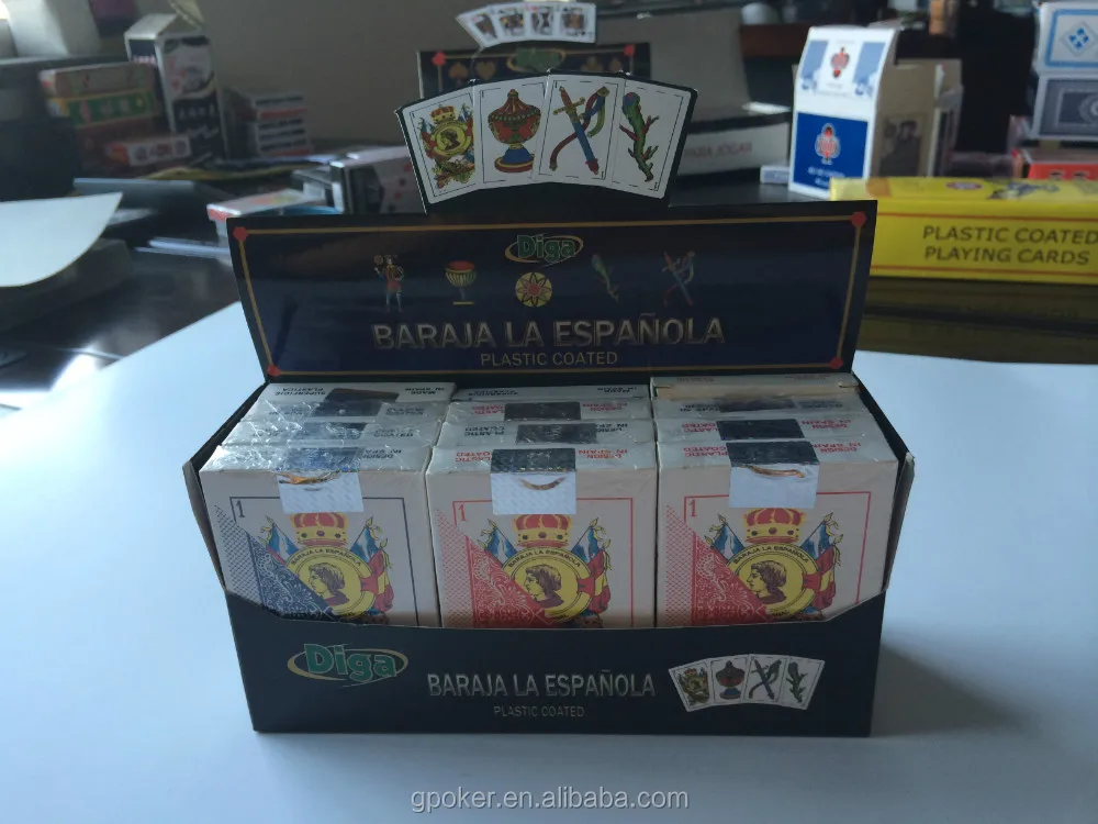 
Top Quality Custom Paper Gift Playing Cards In Display Box 