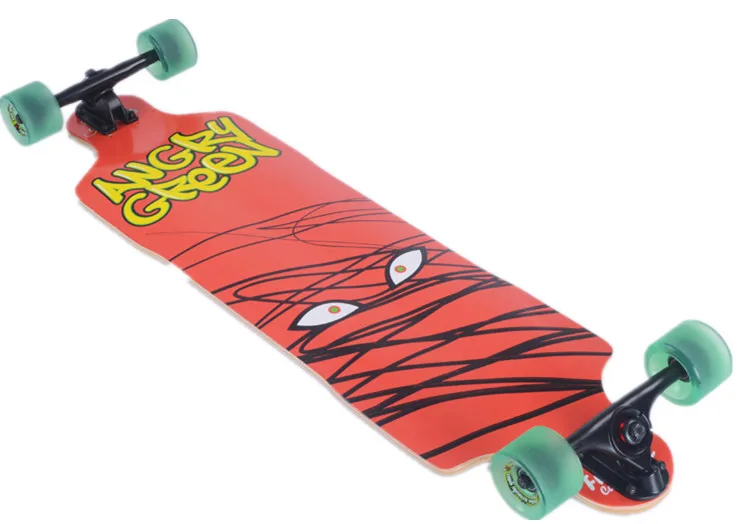 Wholesale Pro Quality Chinese maple longboard wooden skateboard