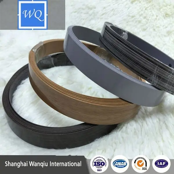 PVC/ABS High Glossy Edge Banding Tape Edge Banding  For Furniture