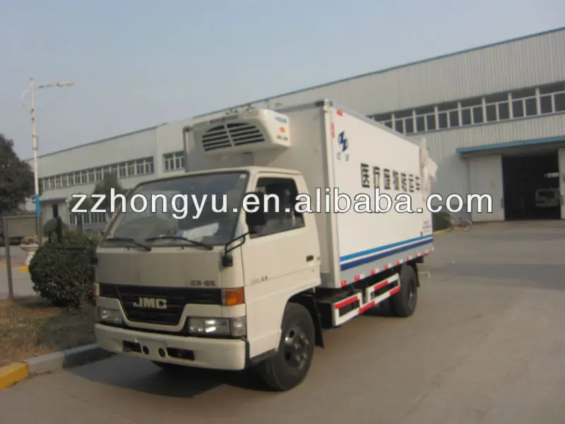 cheaper 2tons JMC light freezer trucks for sale/2 ton freezer refrigerated truck/small freezer truck (819484003)