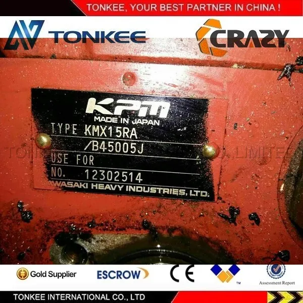 KPM KMX15RA-B45005J excavator control valve KMX15RA main control valve for hydraulic parts