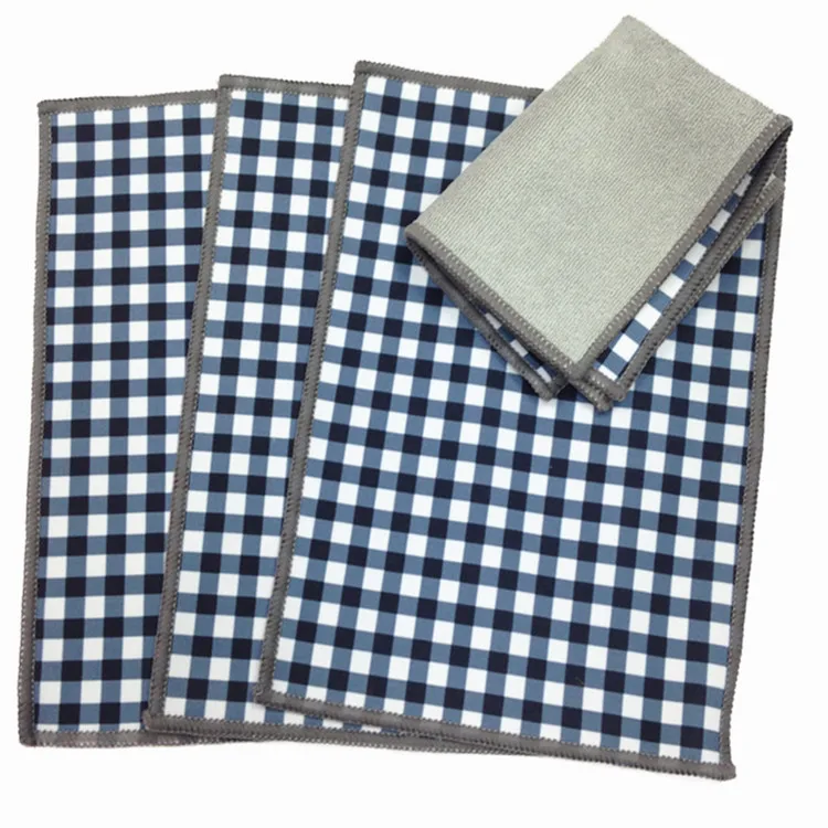 Square Composite Towel Customized Printing Pattern Computer Screen Digital Product Cleaning Cloth Microfiber Eyeglass Cloth