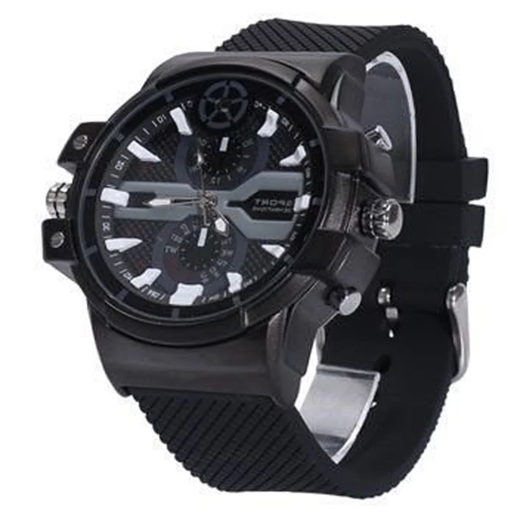 Супер HD 2K 2304x1296P Обнаружение движения скрытые наручные Смарт-часы камера Поддержка 128 ГБ TF карта Cam PQ512