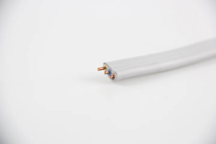 Ydyp Flat Electric Wire Solid PVC Copper Insulated Manufacturer BVVB Construction or Building Black, Red or as Your Request