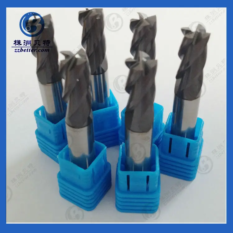 flat end mill, ball end mill, radiu carbide end mill grinding machine