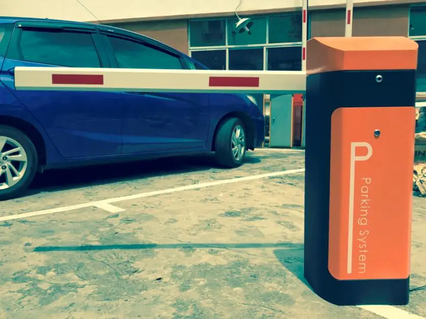 1-6sec remote control electronic automatic boomgates