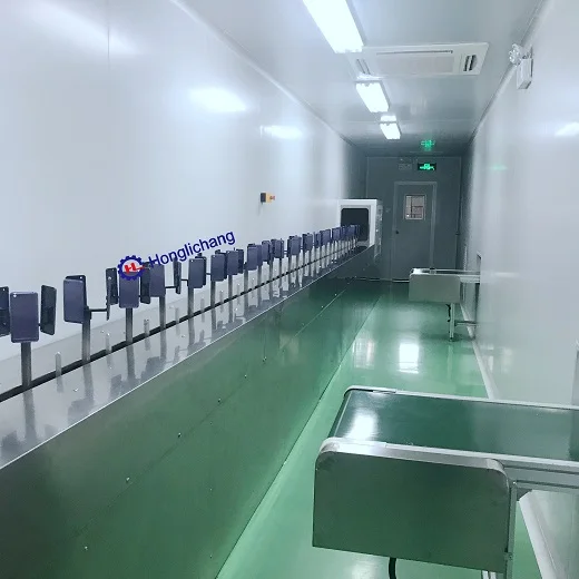 Dustfree Painting Booth and Electrostatic Liquid Painting Equipment for Factory Spray Painting Line