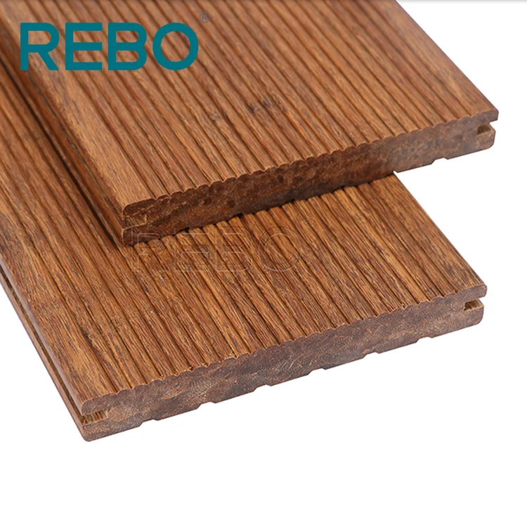 
EU standards easily installation outdoor bamboo decking flooring 