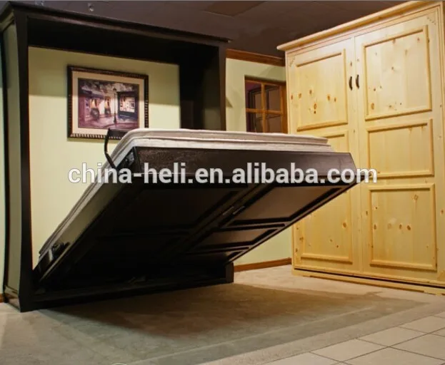 современные твердой древесины настенный кровать