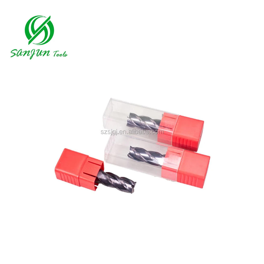 
HRC55 16mm Wolfram Carbide Flat End Mill Cutter 