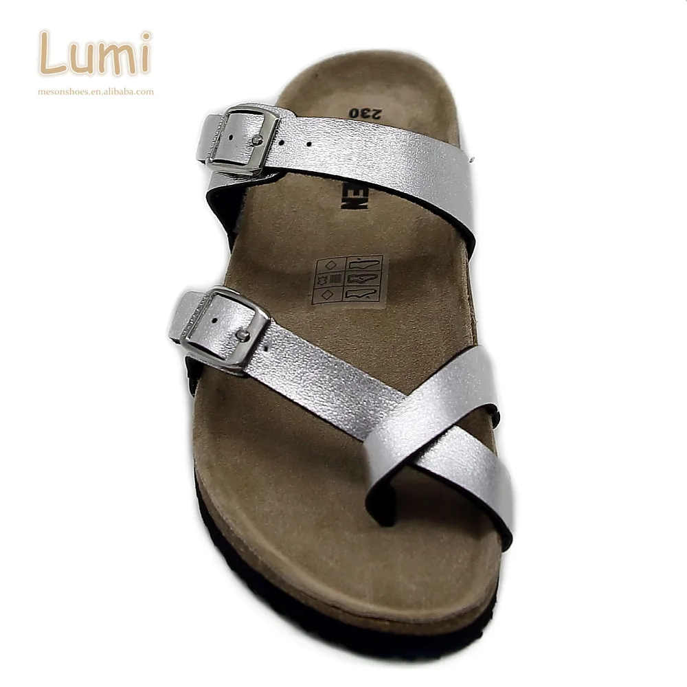 Ladies fancy slipper women cork sole sandals shoes