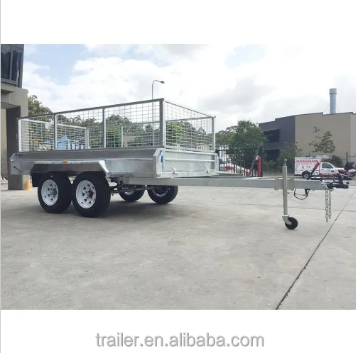 10x5 heavy duty Tandem cage  Trailer