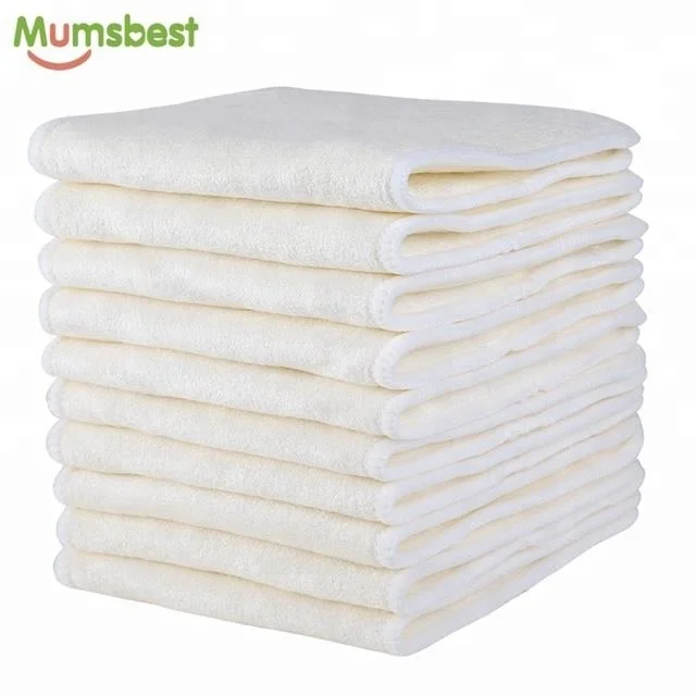 Cloth Diaper Bamboo Insert Absorbent Original Insert Wholesale Cheaper Nappy Liners Bamboo