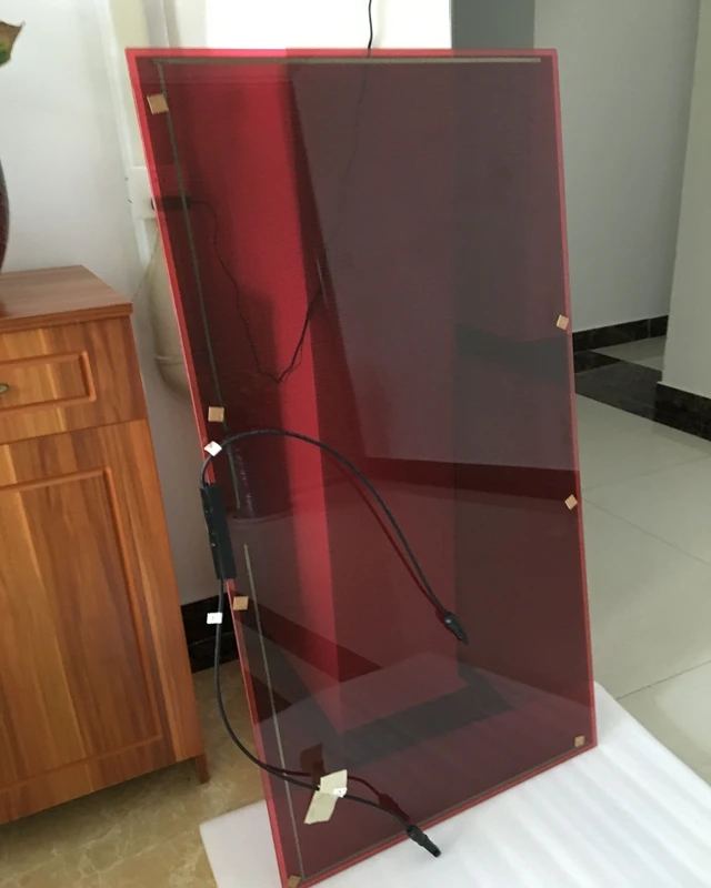 72W Thin Film Glass Solar Panel 10% Transparent