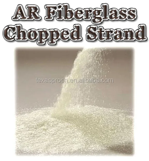 ZrO2 16.5% щелочестойкие Стекловолоконные рубленые нити для армированного бетона