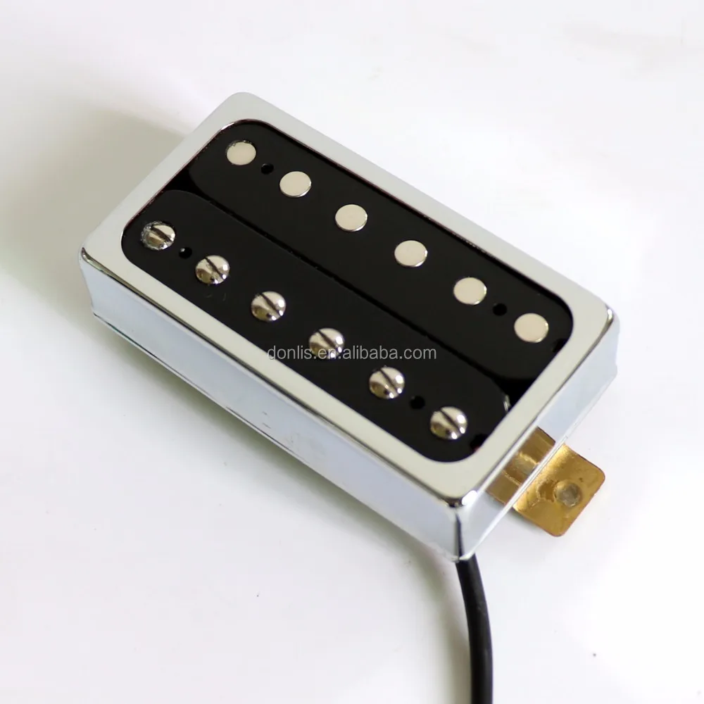 Donlis high quality LP guitar pickup alnico 5 open style humbucker chrome guitar pickup