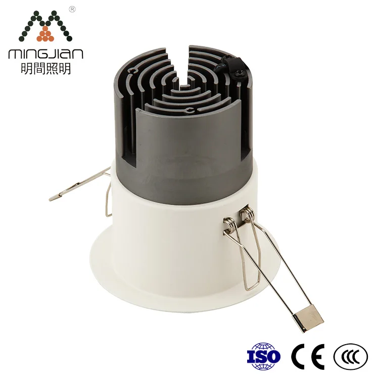 12W Clothing Store Commercial Adjustable Recessed Mounted COB LED Spotlight