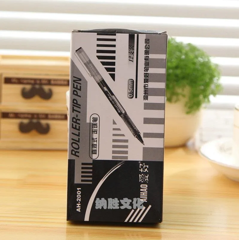 Top quality roller tip liquid ink pen