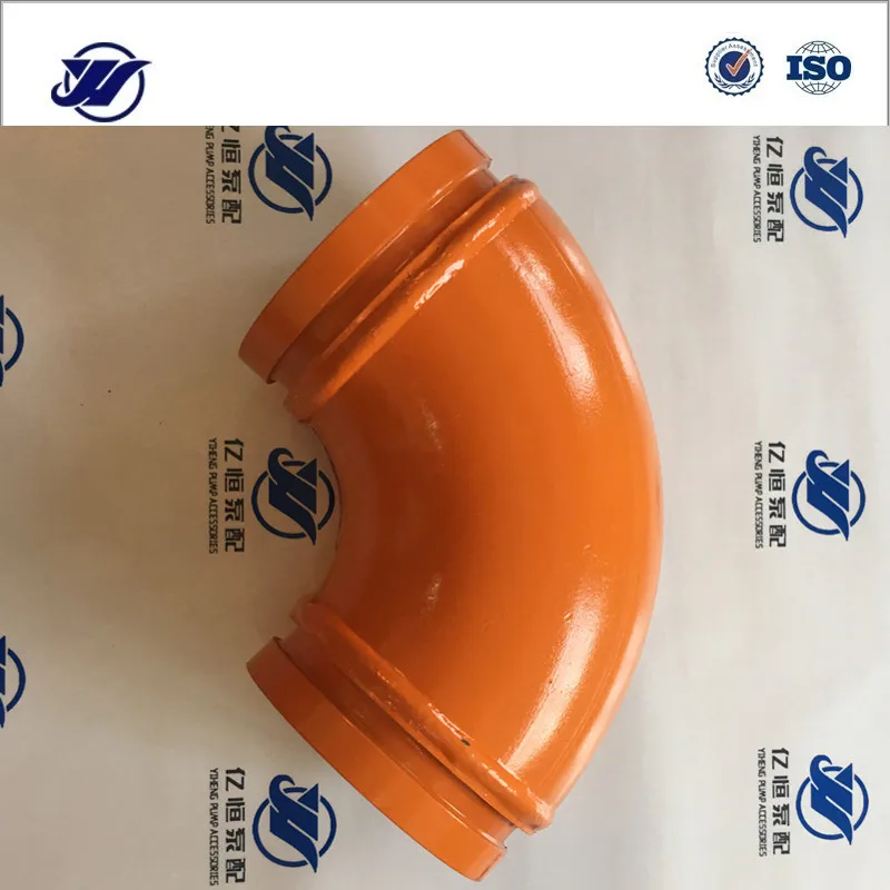 Насос для бетона труба с двойными стенками, локоть, Dn125-R275-45D питания