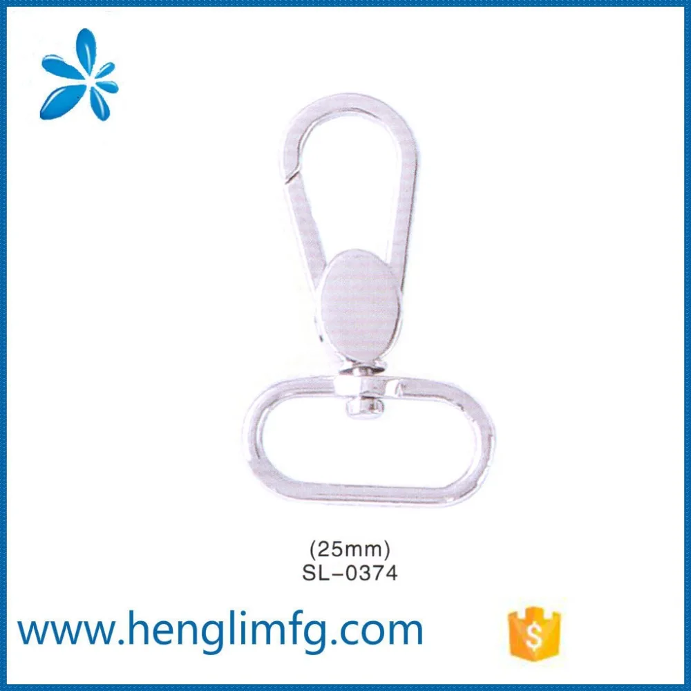 Swivel dog leash hooks China wholesale metal snap hooks for lanyard