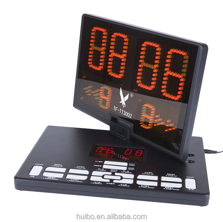 Portable tennis scoreboard high quality scoreboard