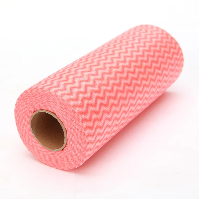 2018 new design disposable non woven towel wholesale kitchen cleaning cloth dish wipes