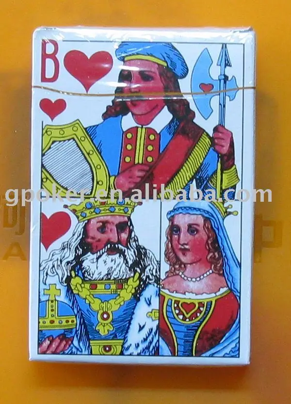 paper poker playing card sold to Russia