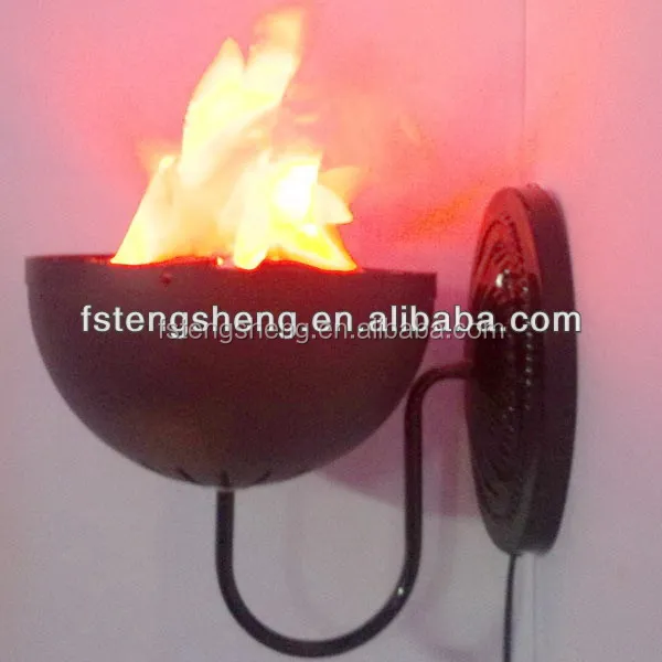 2020 New Product Fire Works Machine Halloween Holiday Lightings Led Lamp Silk Flame Light