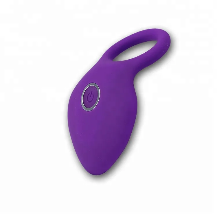 
Rechargeable Penile rings muliti speed silicone sex products vibrating dildo Cock Ring for male 