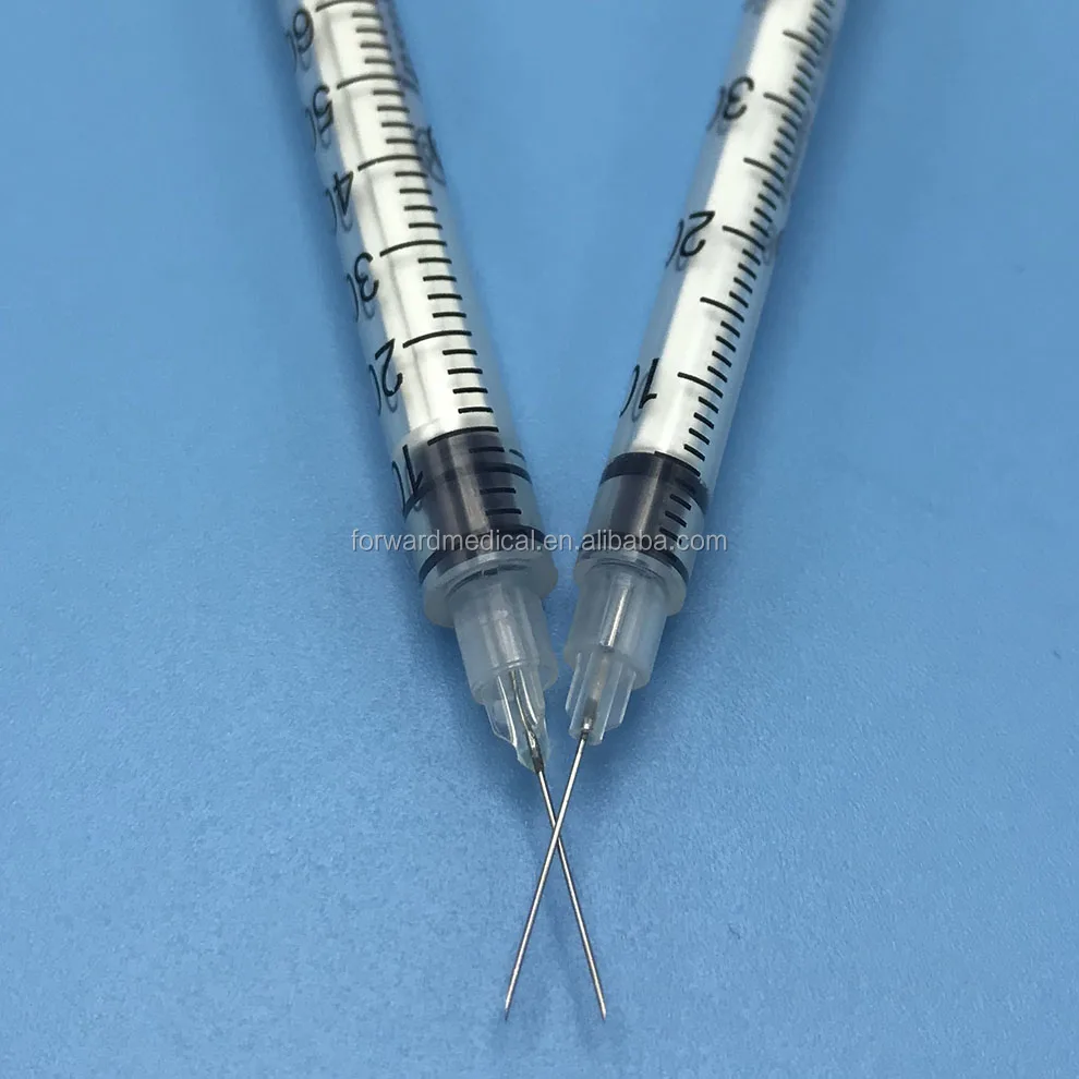 
disposable Insulin syringes for sale with 0.1ml 0.3ml 0.5ml 