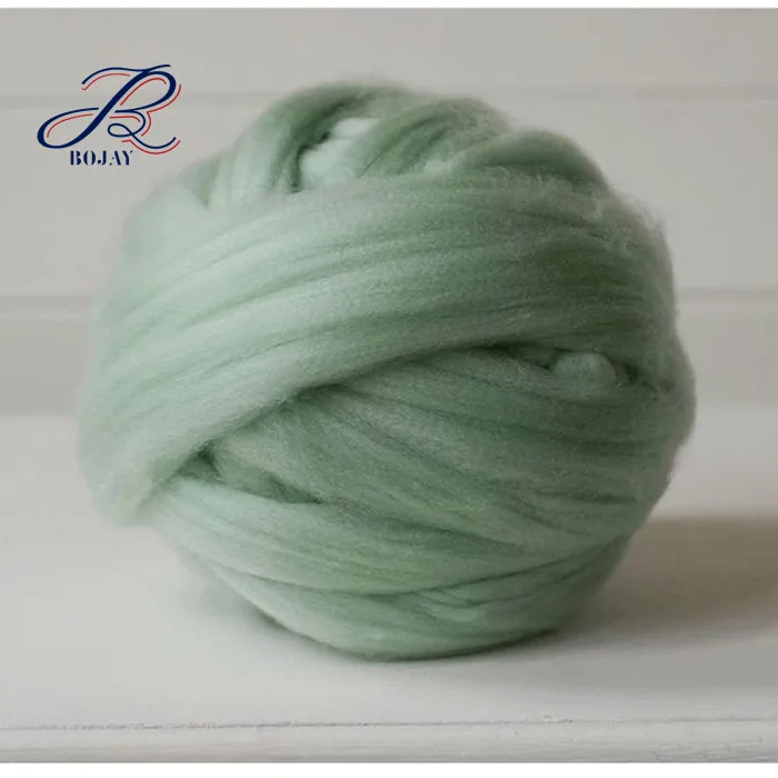 Супер крупная Толстая гигантская 100% акриловая пряжа с 25 цветами в наличии для крупной вязки одеяла шерсти