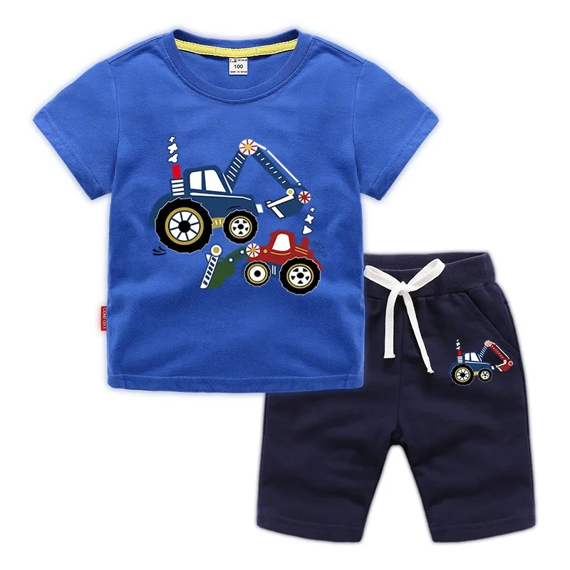 Korean Cheap High Quality Casual 2-8 years Fashion Design Kids Cotton Spring Boys Clothes