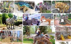 My Dino AR001 Amusement Park Animatronic Walking Dinosaur Ride for Fun Fair