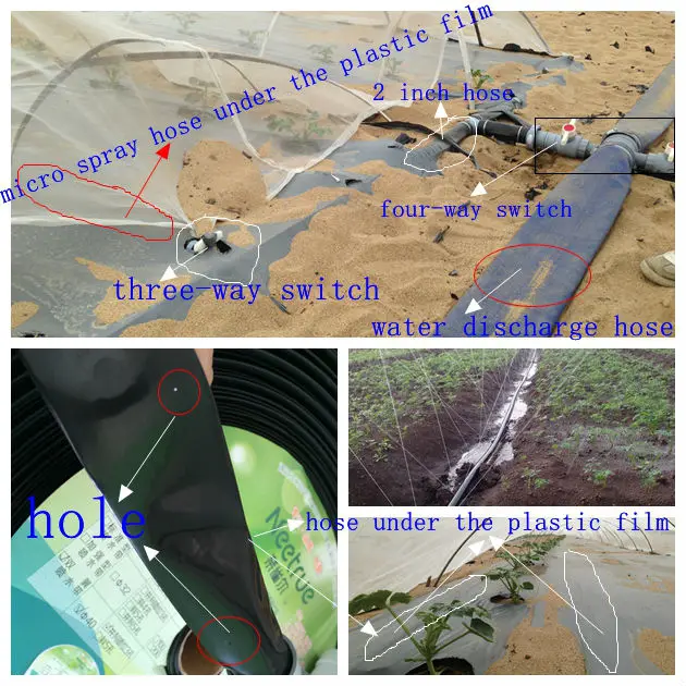 China outdoor Farmland drip irrigation system irrigation hose pe hose