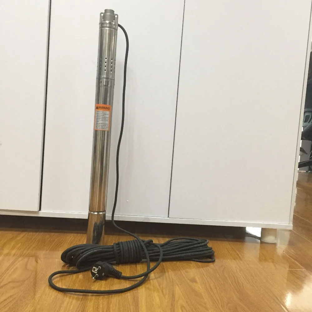 220 v 50 HZ 2 inch 3 inch diameter water submersible deep well pumps prices residential well pump