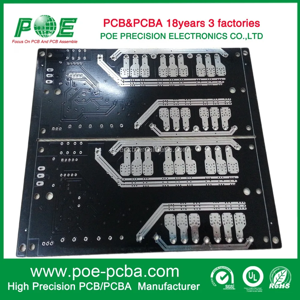 Двусторонняя ROHS 94v-0 PCB массовое производство