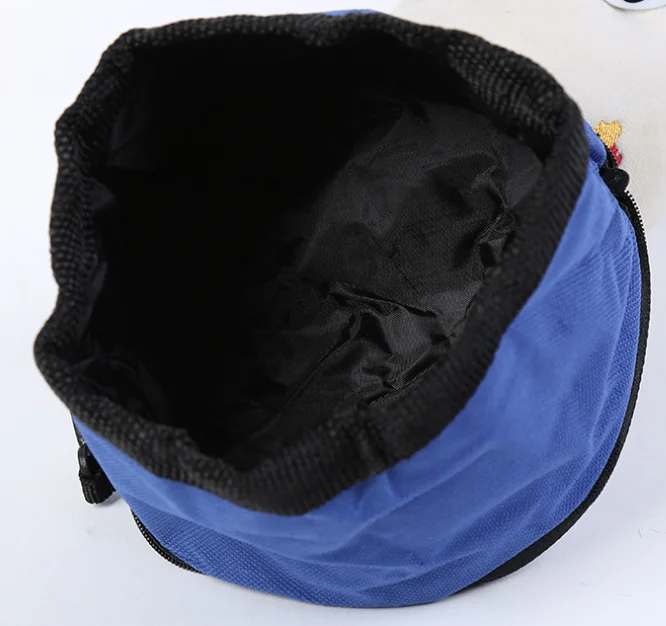 Waterproof Portable Canvas Collapsible Dog Bowl Travel Pet Water
