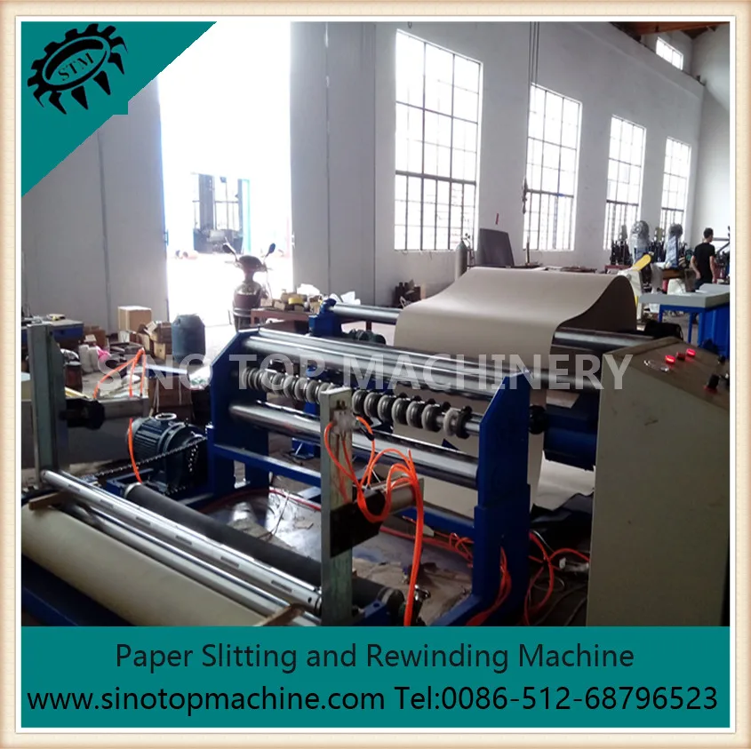 Рулон бумаги бобинорезальная машина сделано в Китае