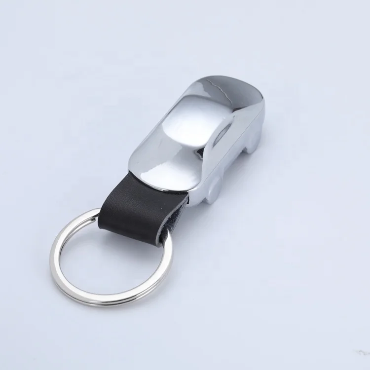 New product ideas factory high quality 3D car shape metal LED keychain