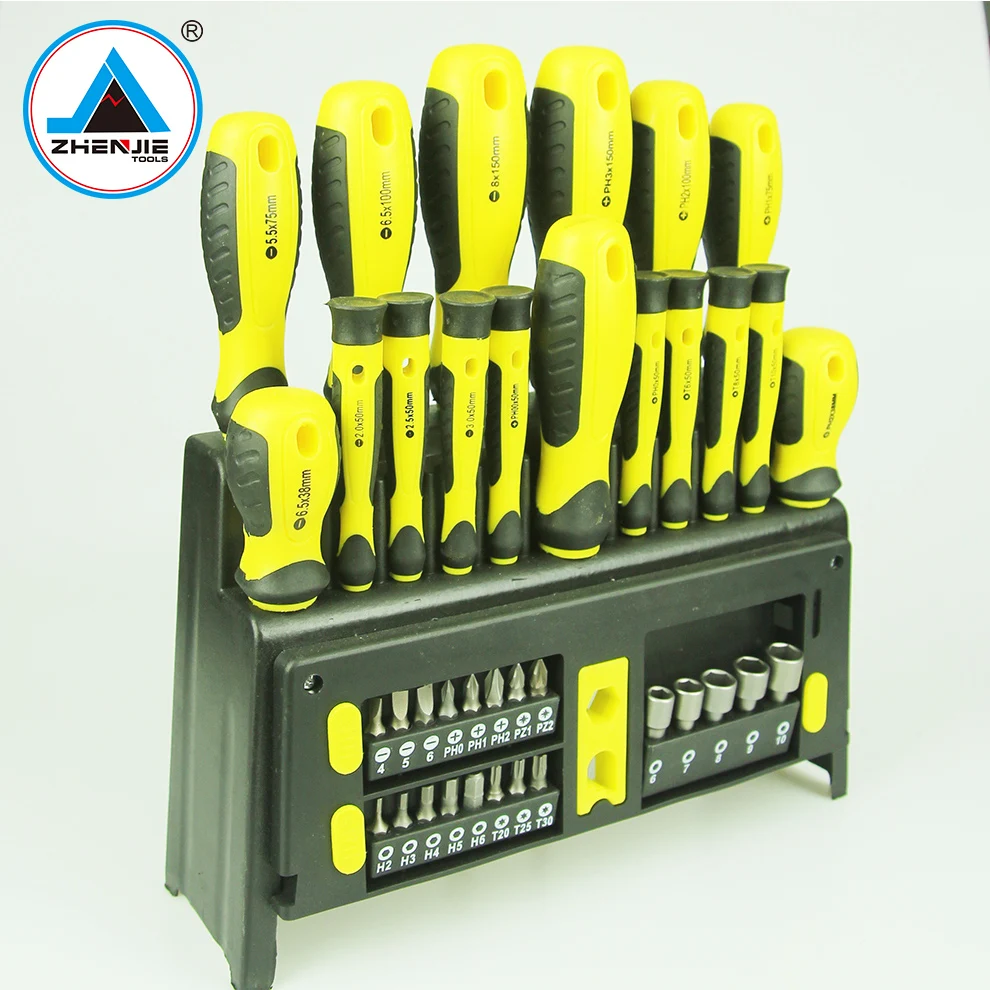 Plastic Handle Household Electricians Insulated Terminal Crv Steel Gunsmithing Set Electrician Dedicated Screwdriver