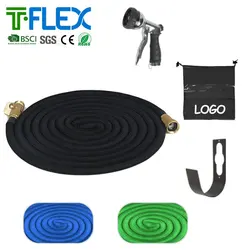 The New Listing Pvc Material High Quality Magic Flexible Garden Hose To Watering With Spray Gun Garden Car Water Pipe