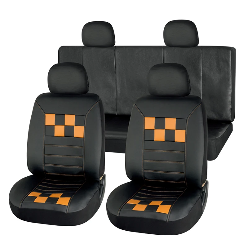 Full set universal size fancy leather car seat cover