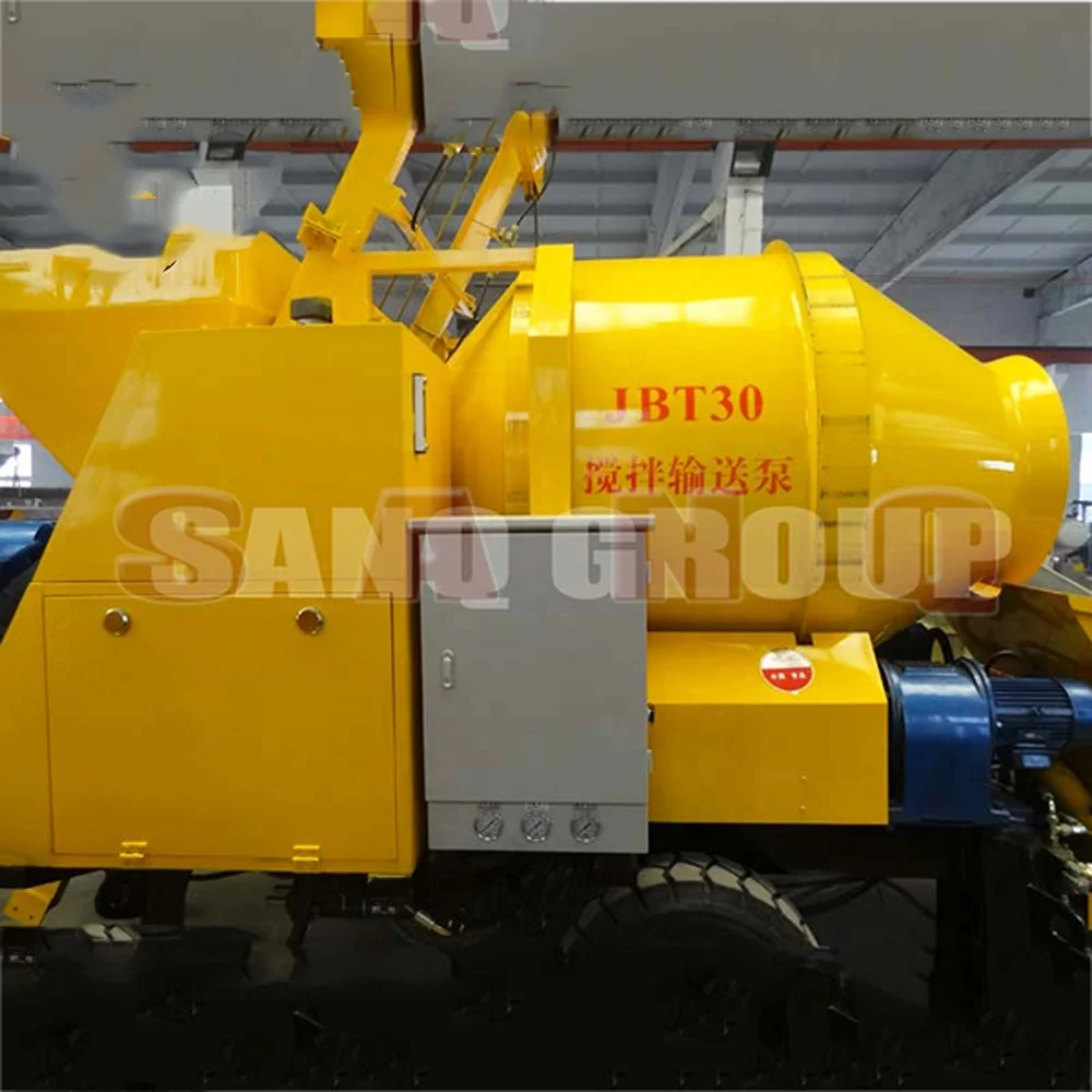 Portable Concrete Mixer Pump Cement Mortar Mixer and Pump