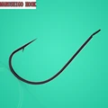 100Pcs MARUSEIGO Fishing Hook Barbed Hook Carp Feeder Anzol Fishhook Fishing Tackle Owner Jig Hook Made