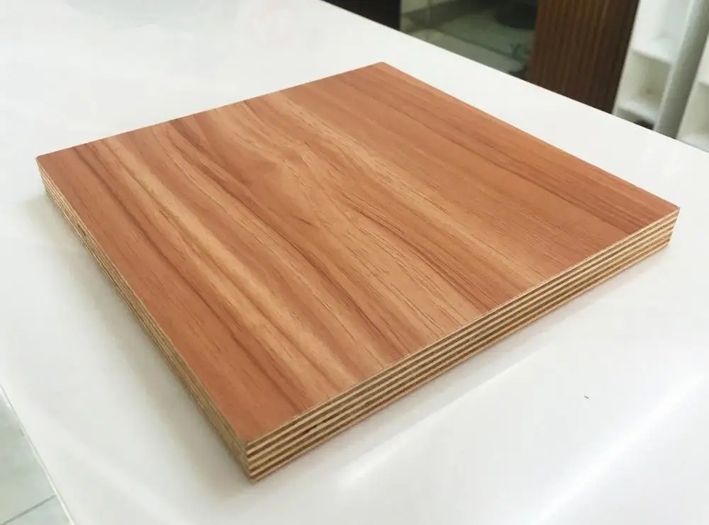 Colors embossment mdf board 18mm melamine plywood for decoration