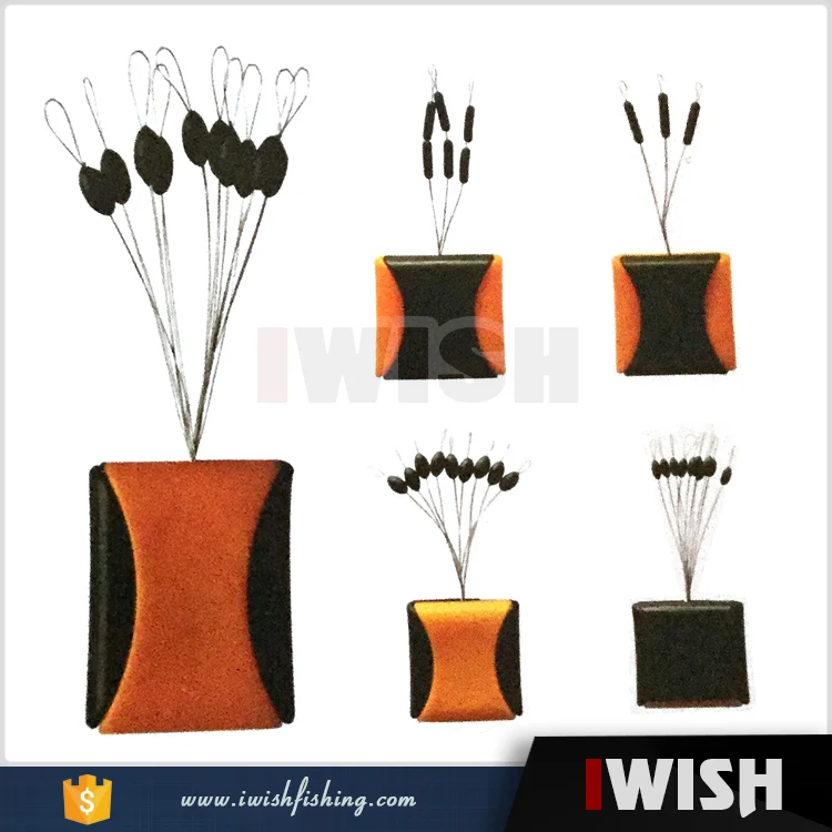 Small Assortment Sea Float Rubber Fishing Bobber Stopper For Wholesale