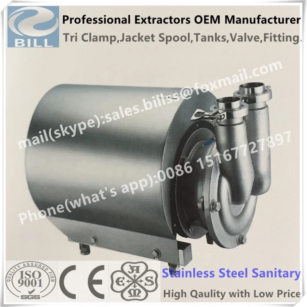 Stainless Steel Sanitary Centrifugal Pumps with ABB motor