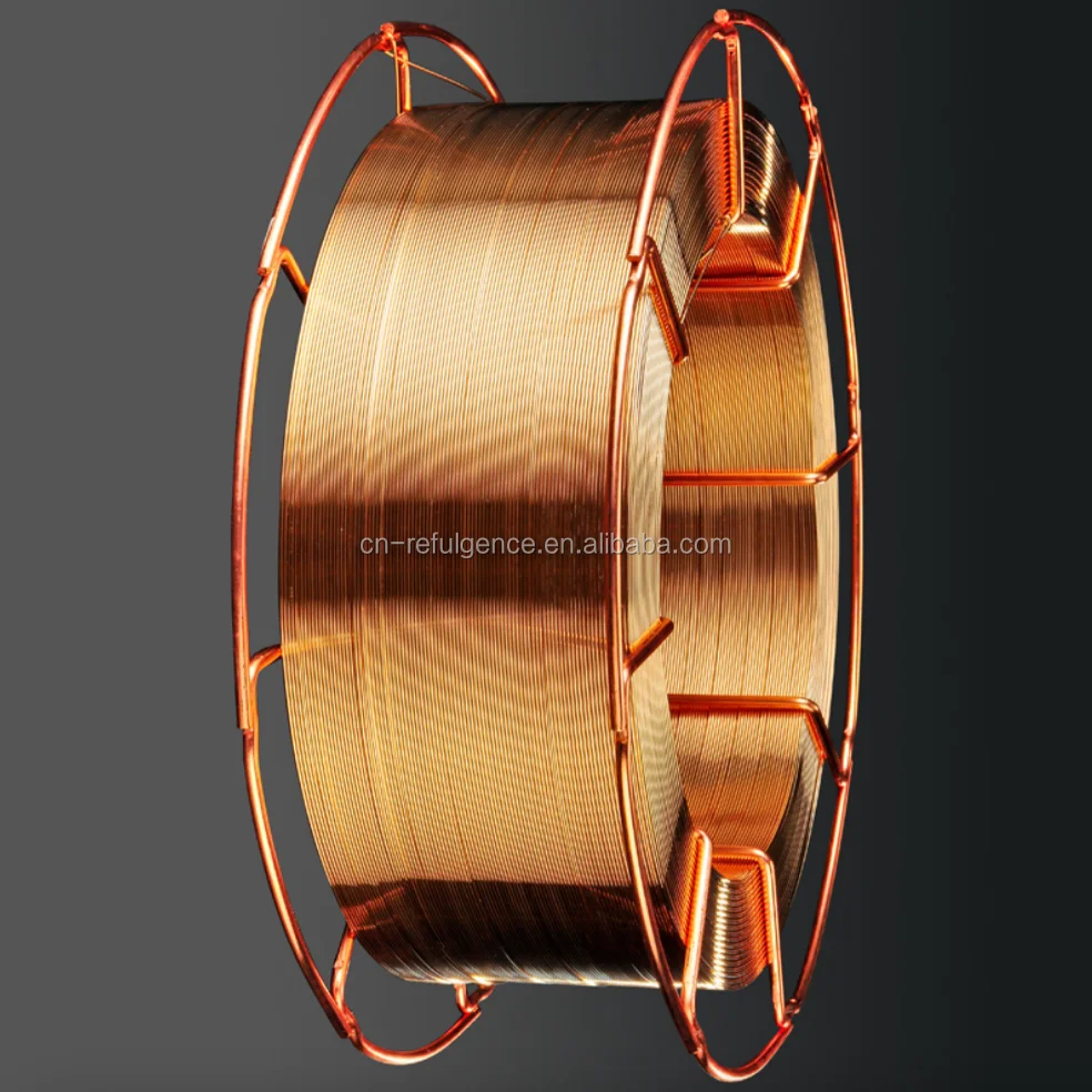 
REFULGENCE AWS A5.7 ERCuSi-A Silicon Bronze Copper Alloy Mig Welding Wire 